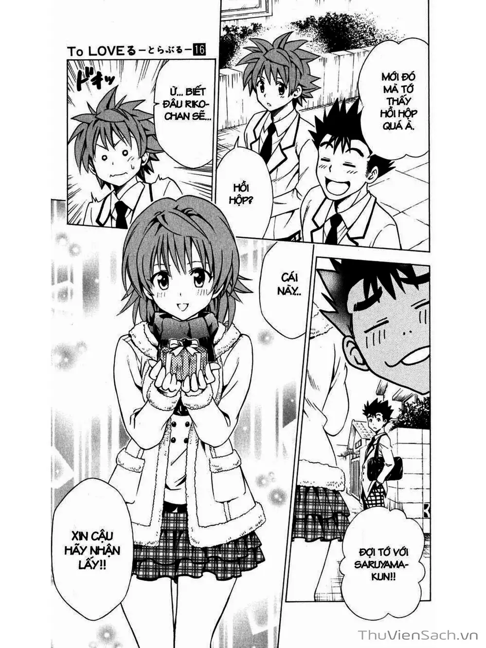 Truyện Tranh Bóng Tối Hoàng Kim - To Love Ru Darkness trang 8