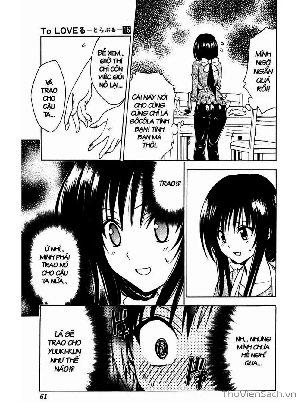 Truyện Tranh Bóng Tối Hoàng Kim - To Love Ru Darkness trang 8