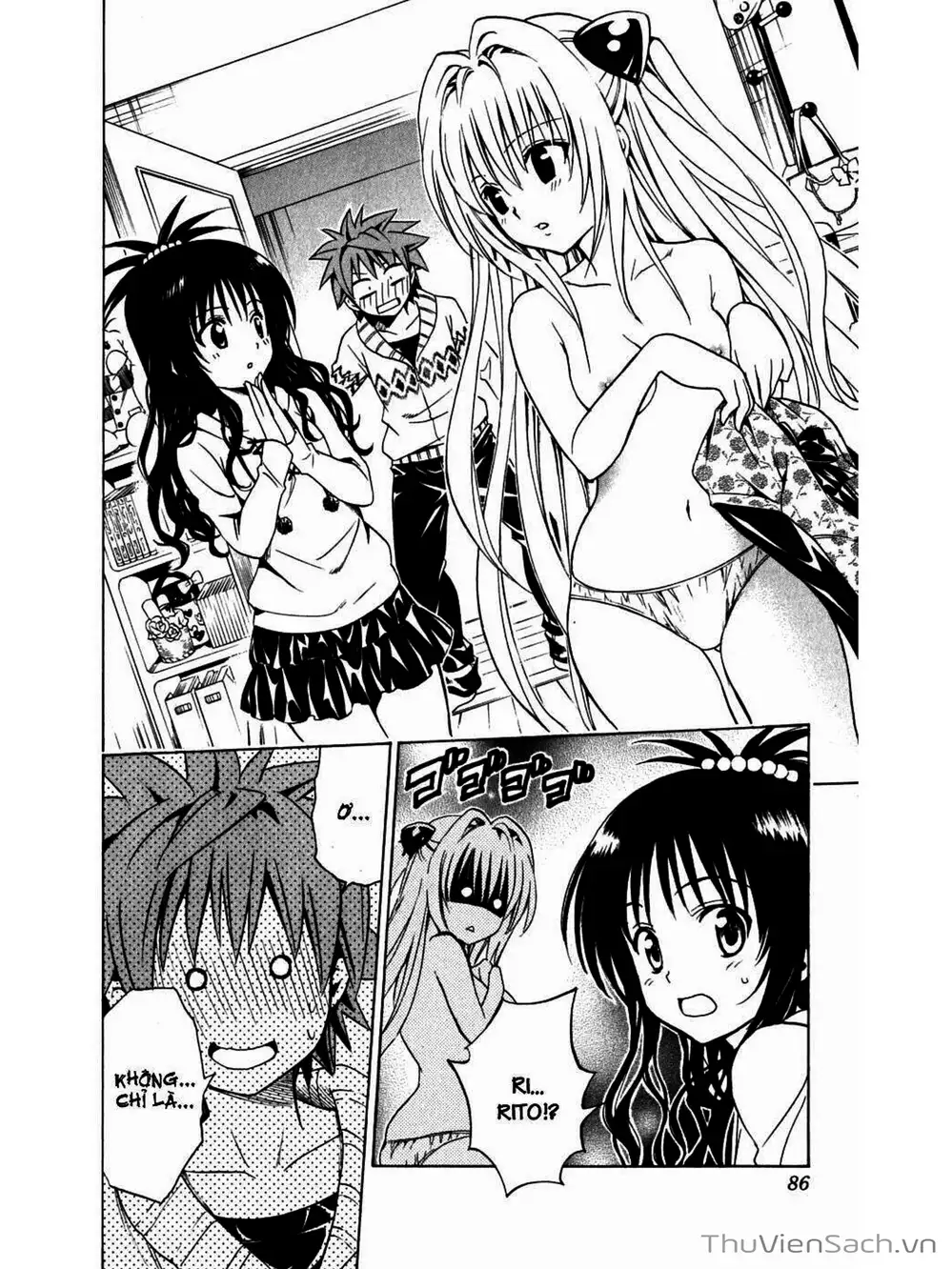 Truyện Tranh Bóng Tối Hoàng Kim - To Love Ru Darkness trang 8