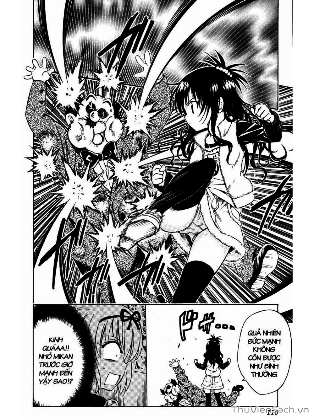 Truyện Tranh Bóng Tối Hoàng Kim - To Love Ru Darkness trang 8