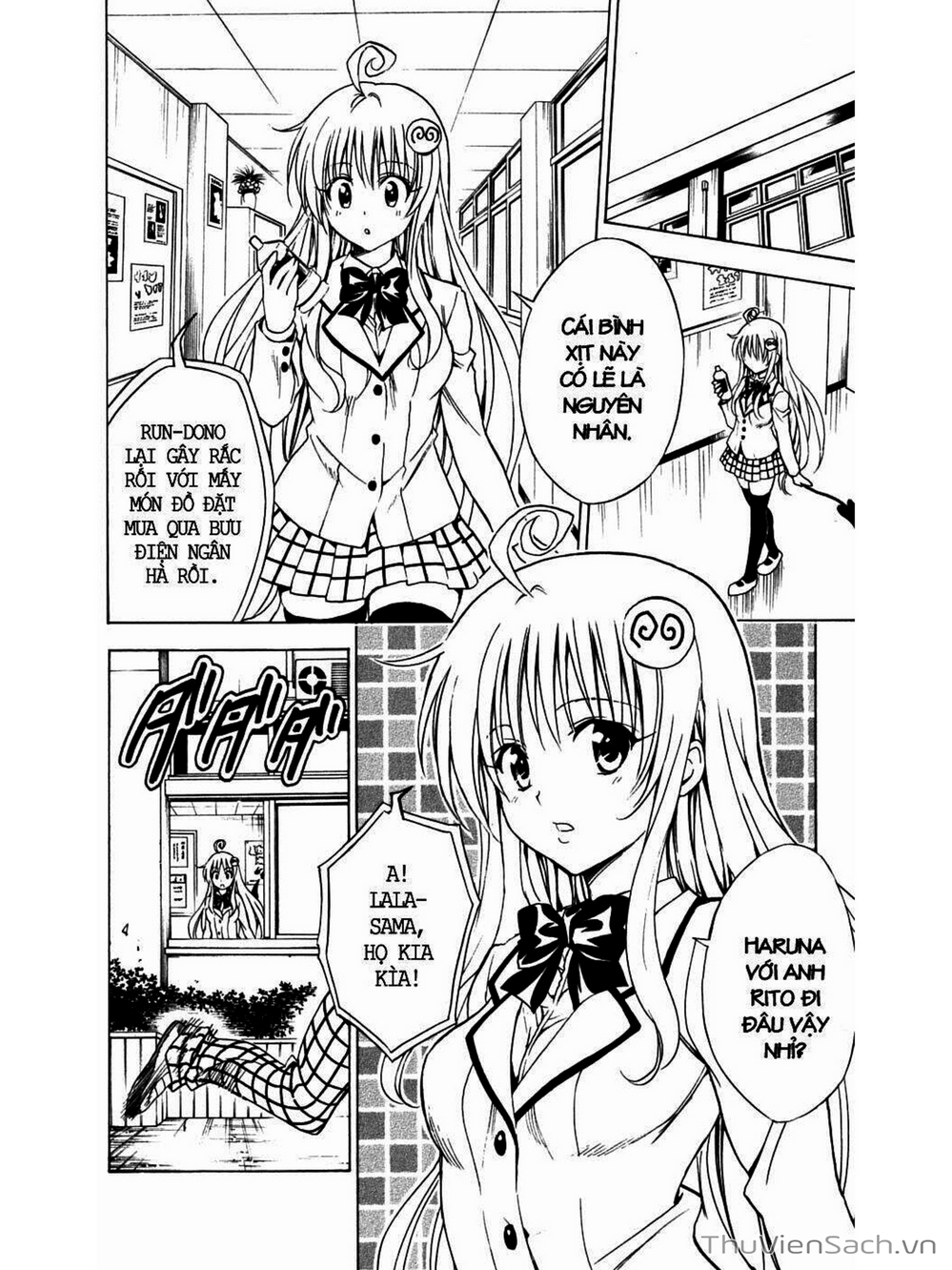 Truyện Tranh Bóng Tối Hoàng Kim - To Love Ru Darkness trang 3001