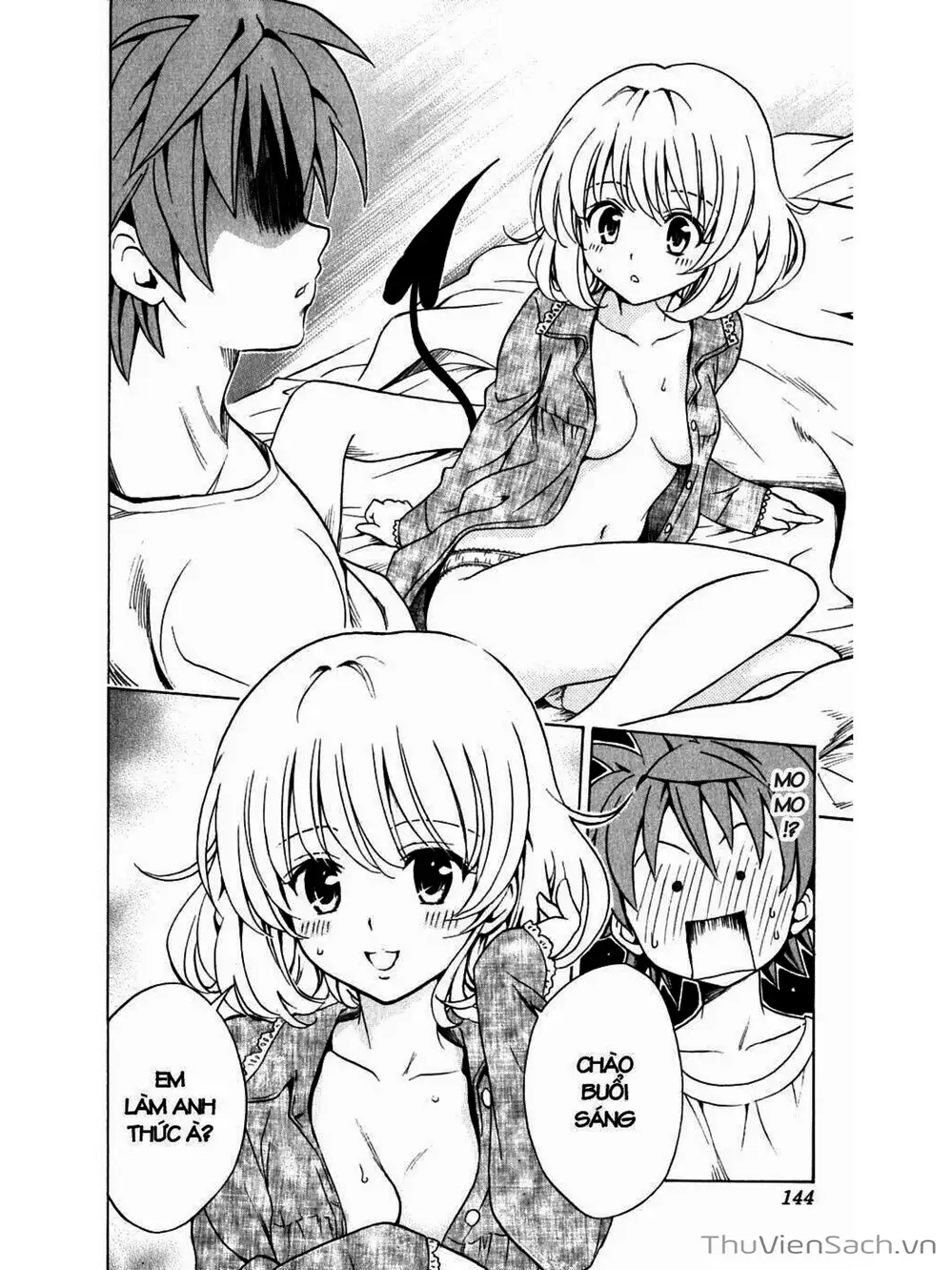 Truyện Tranh Bóng Tối Hoàng Kim - To Love Ru Darkness trang 8