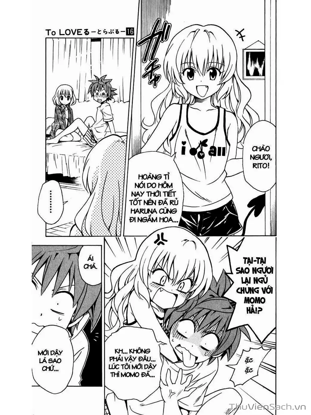 Truyện Tranh Bóng Tối Hoàng Kim - To Love Ru Darkness trang 8