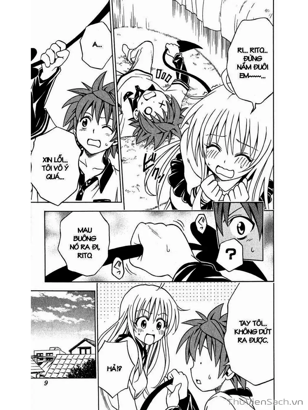 Truyện Tranh Bóng Tối Hoàng Kim - To Love Ru Darkness trang 8