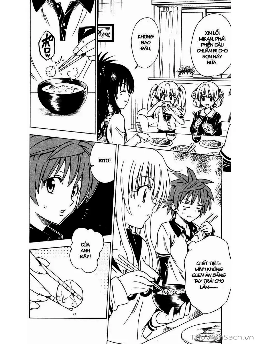 Truyện Tranh Bóng Tối Hoàng Kim - To Love Ru Darkness trang 8