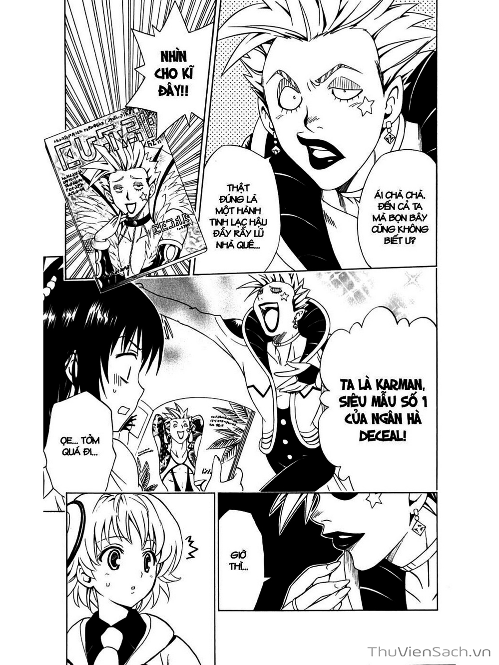 Truyện Tranh Bóng Tối Hoàng Kim - To Love Ru Darkness trang 8