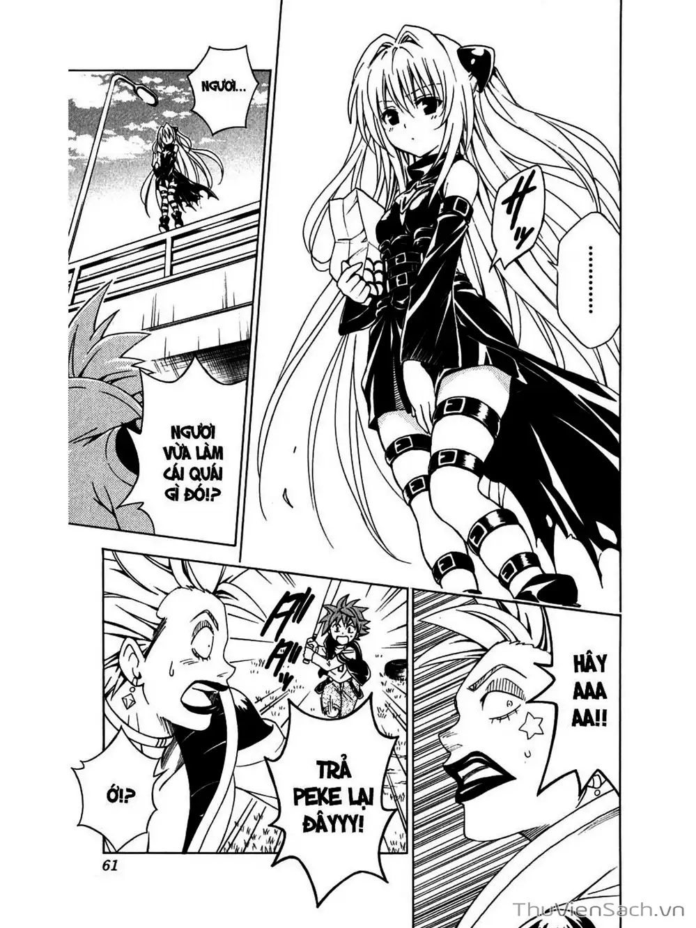 Truyện Tranh Bóng Tối Hoàng Kim - To Love Ru Darkness trang 8