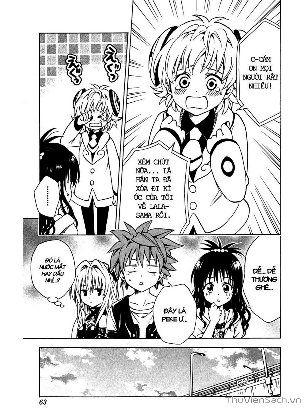 Truyện Tranh Bóng Tối Hoàng Kim - To Love Ru Darkness trang 8