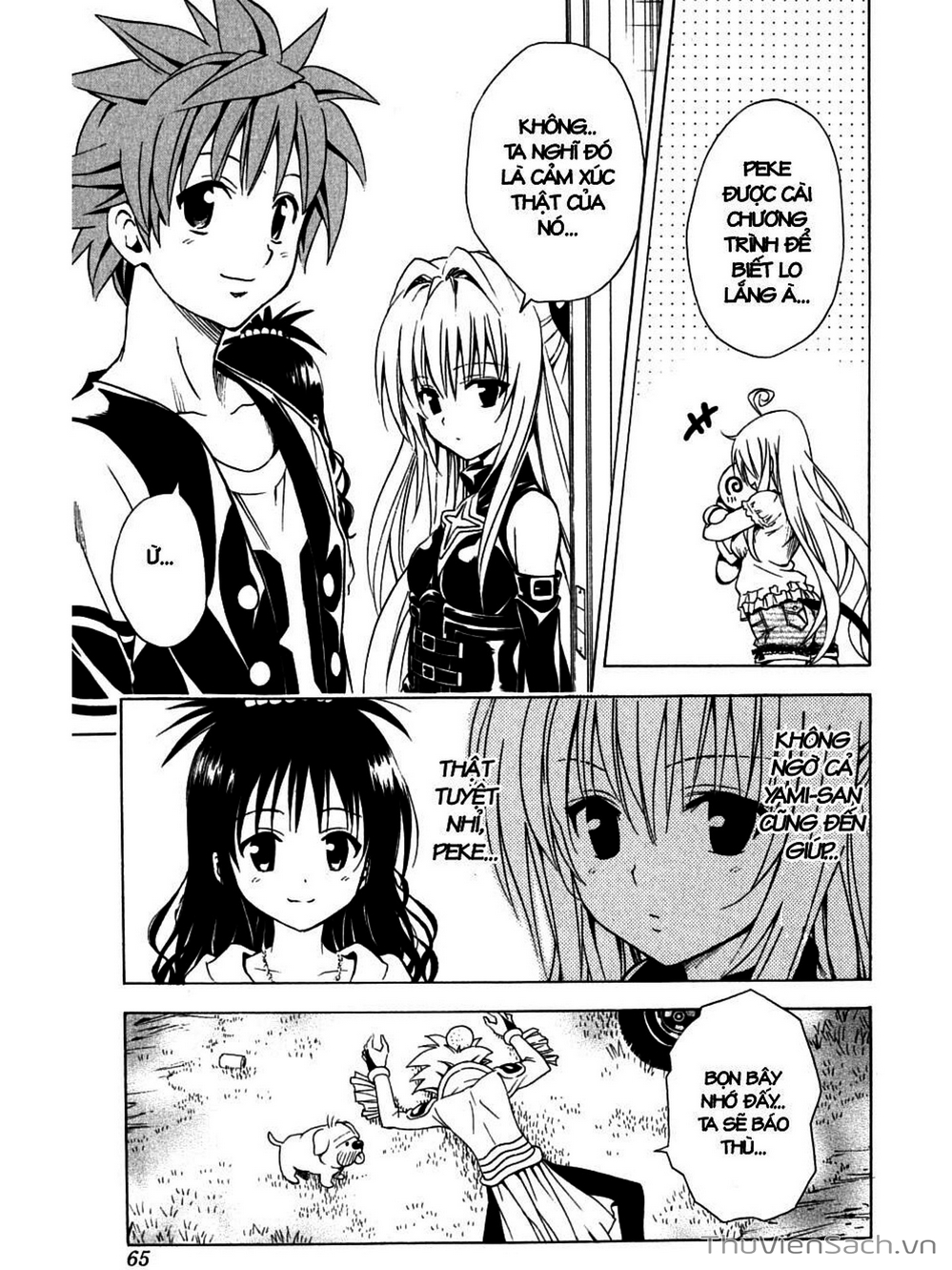 Truyện Tranh Bóng Tối Hoàng Kim - To Love Ru Darkness trang 8