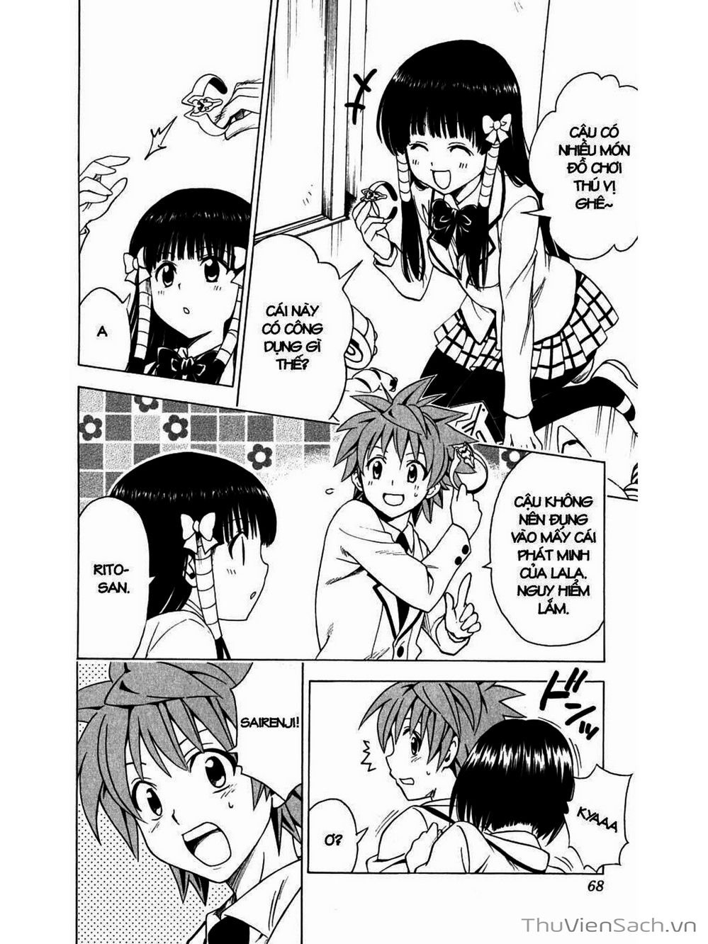 Truyện Tranh Bóng Tối Hoàng Kim - To Love Ru Darkness trang 8