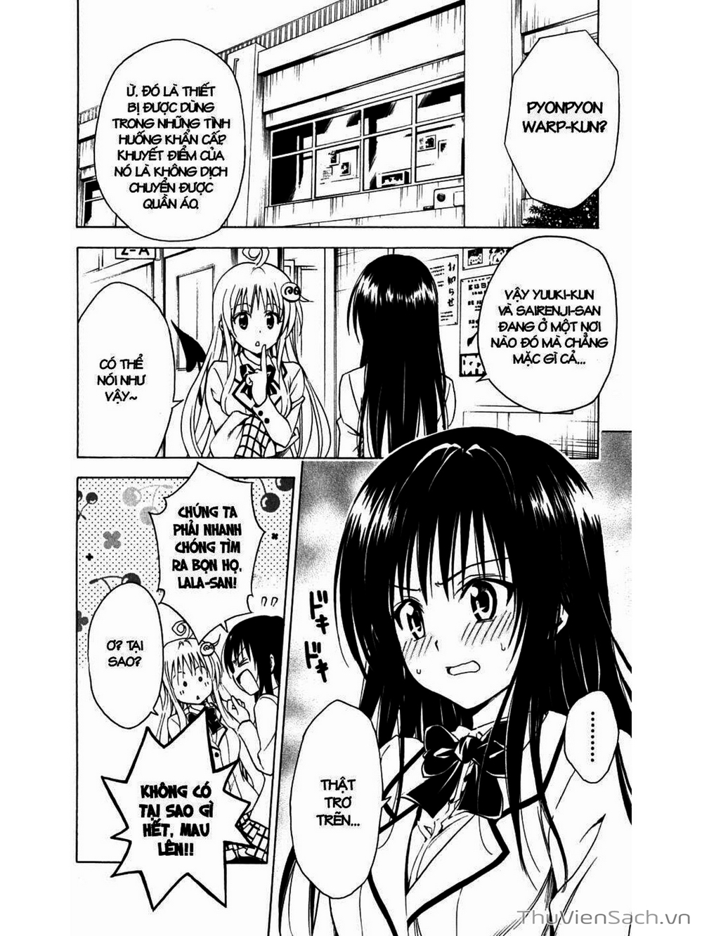 Truyện Tranh Bóng Tối Hoàng Kim - To Love Ru Darkness trang 3122