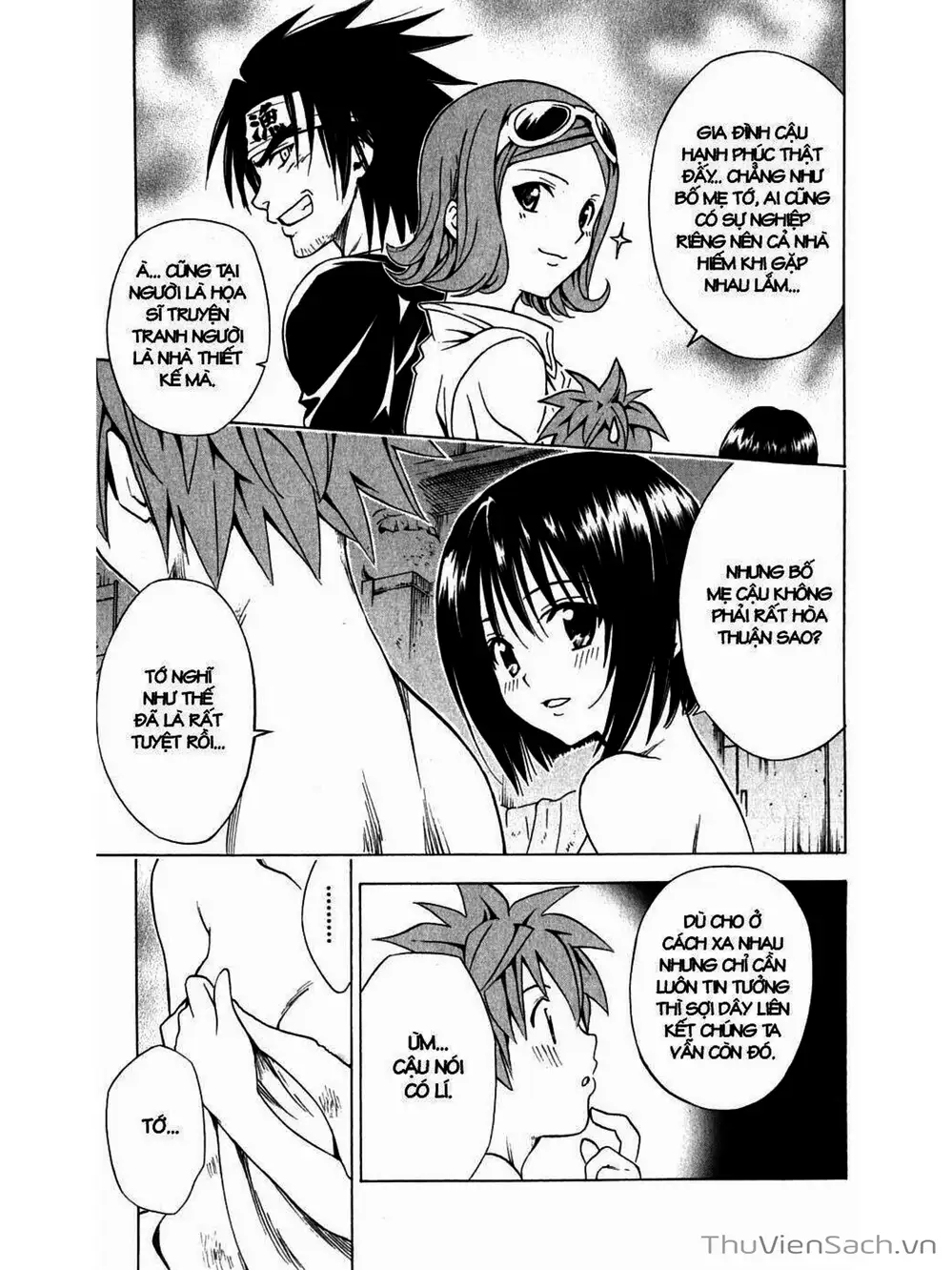 Truyện Tranh Bóng Tối Hoàng Kim - To Love Ru Darkness trang 8
