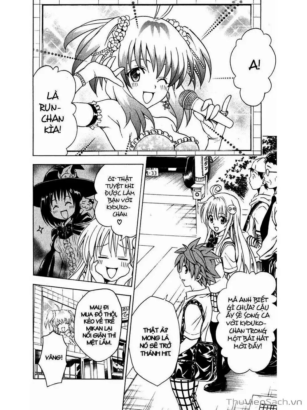 Truyện Tranh Bóng Tối Hoàng Kim - To Love Ru Darkness trang 8