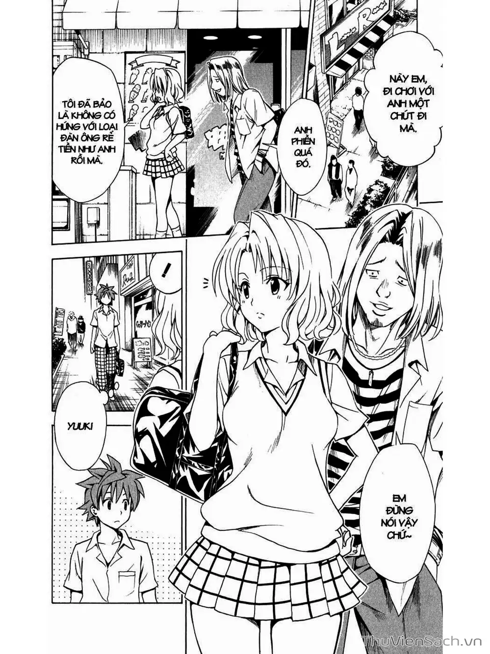 Truyện Tranh Bóng Tối Hoàng Kim - To Love Ru Darkness trang 8