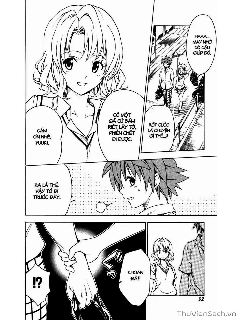 Truyện Tranh Bóng Tối Hoàng Kim - To Love Ru Darkness trang 8