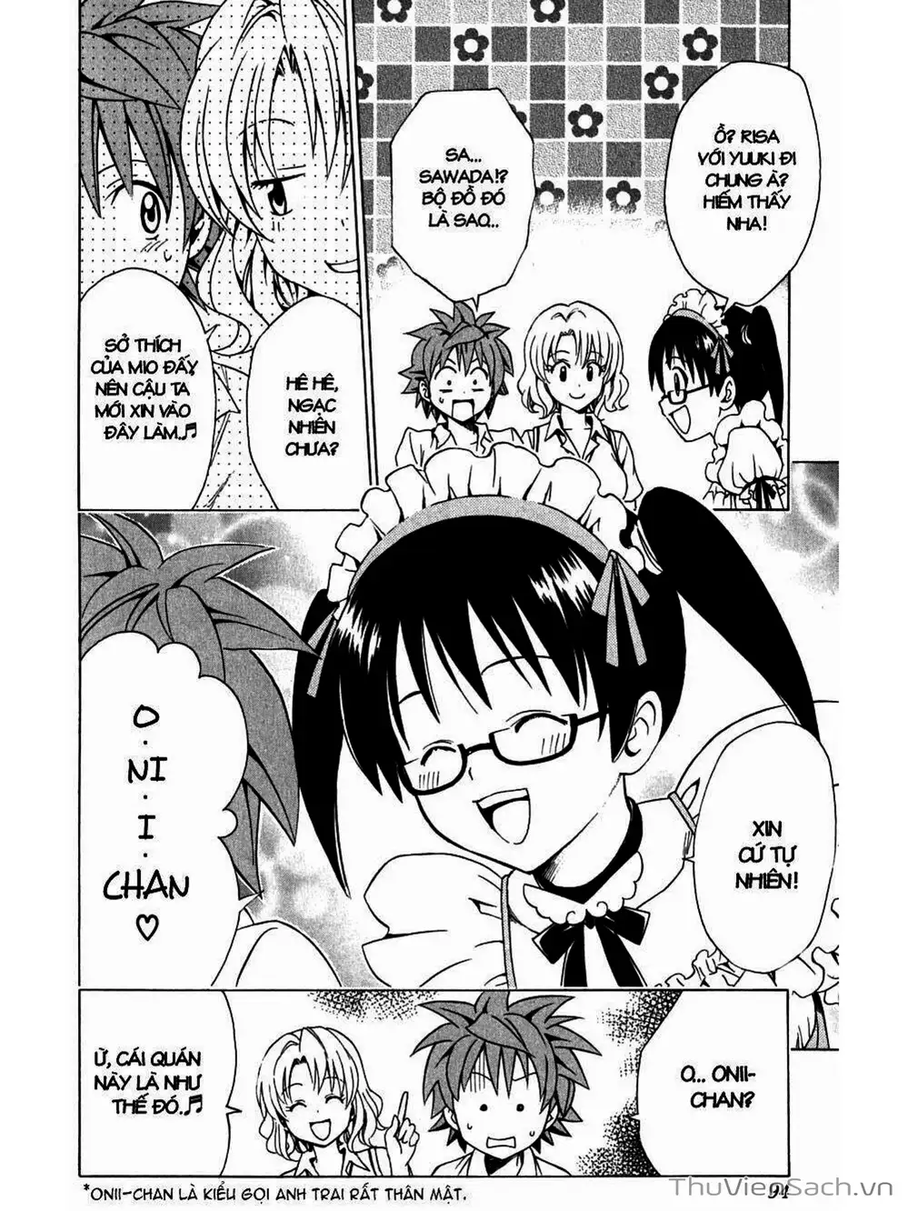 Truyện Tranh Bóng Tối Hoàng Kim - To Love Ru Darkness trang 8