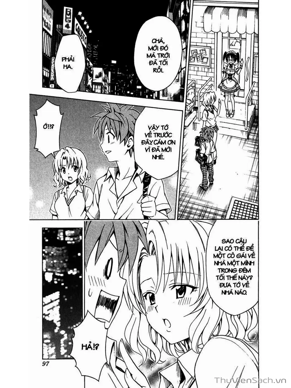 Truyện Tranh Bóng Tối Hoàng Kim - To Love Ru Darkness trang 8