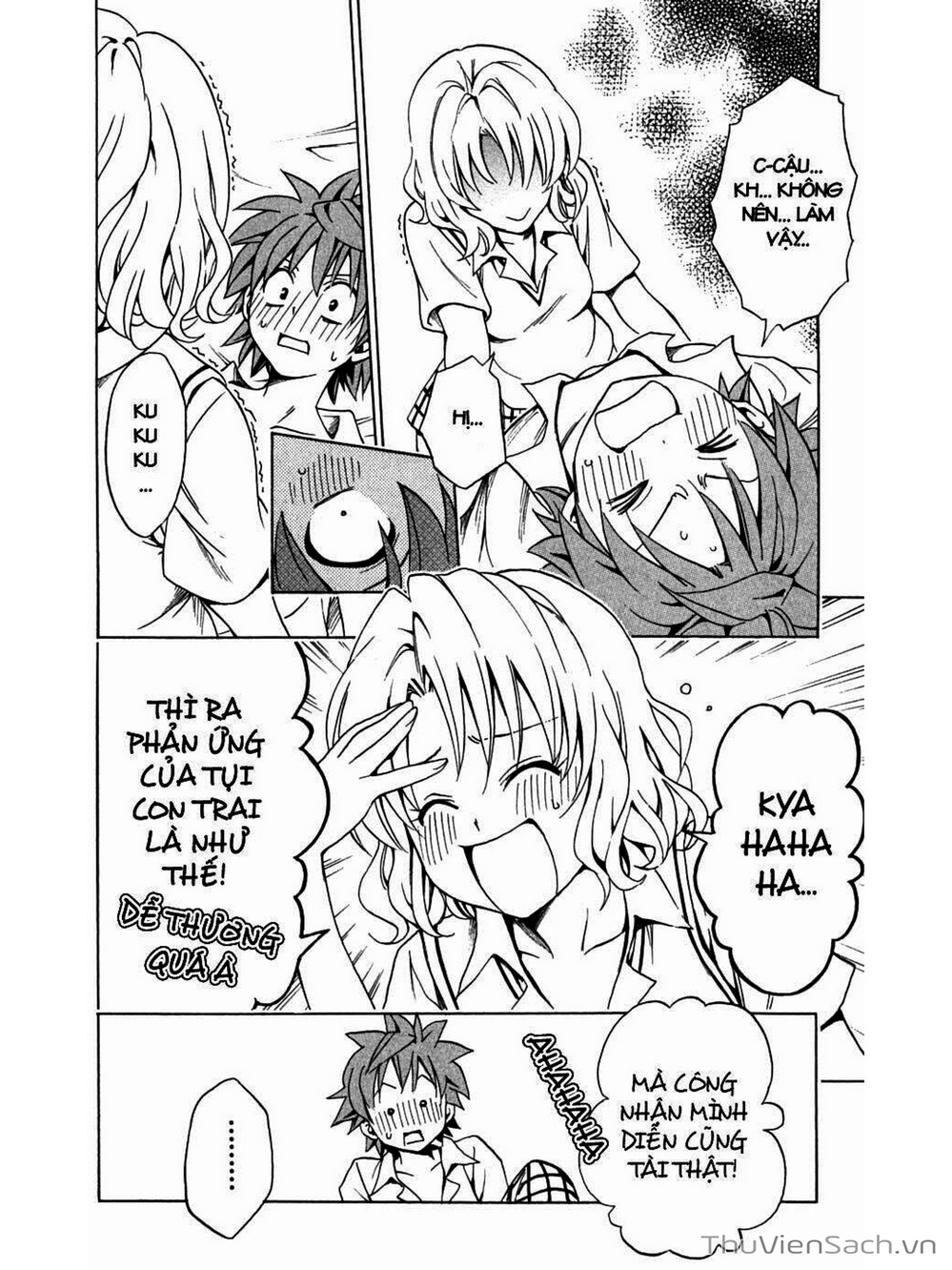 Truyện Tranh Bóng Tối Hoàng Kim - To Love Ru Darkness trang 8