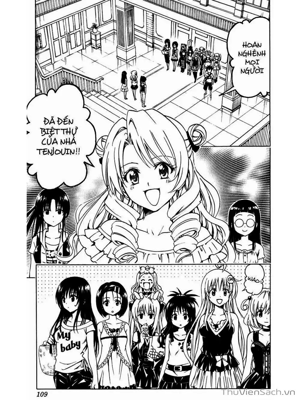 Truyện Tranh Bóng Tối Hoàng Kim - To Love Ru Darkness trang 8