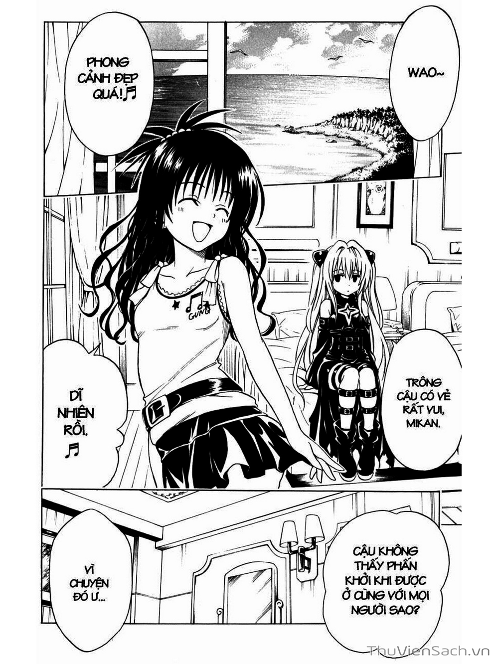 Truyện Tranh Bóng Tối Hoàng Kim - To Love Ru Darkness trang 8