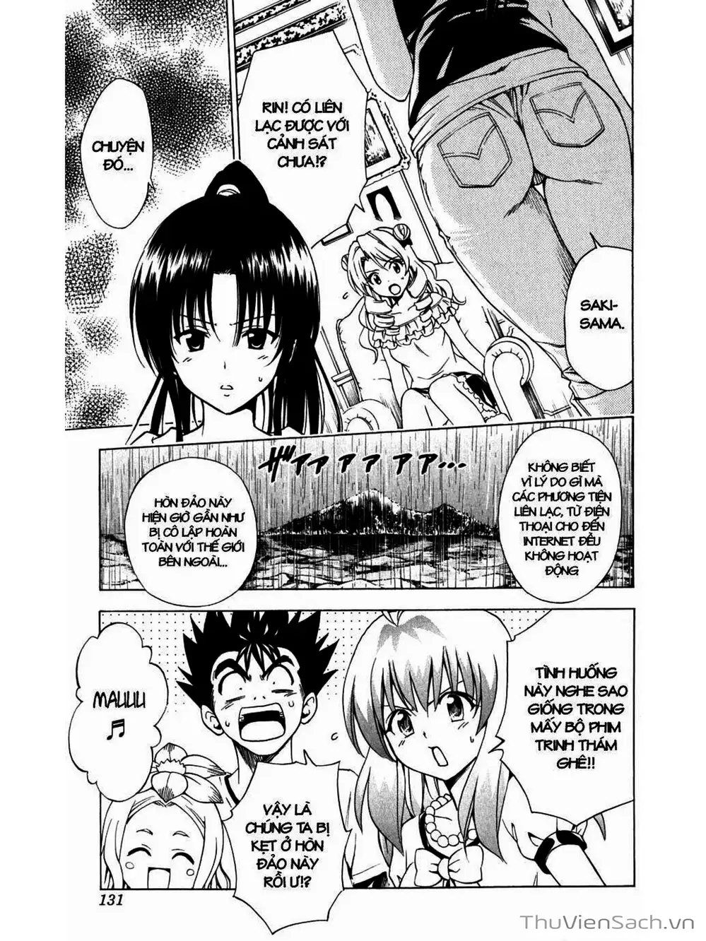 Truyện Tranh Bóng Tối Hoàng Kim - To Love Ru Darkness trang 8