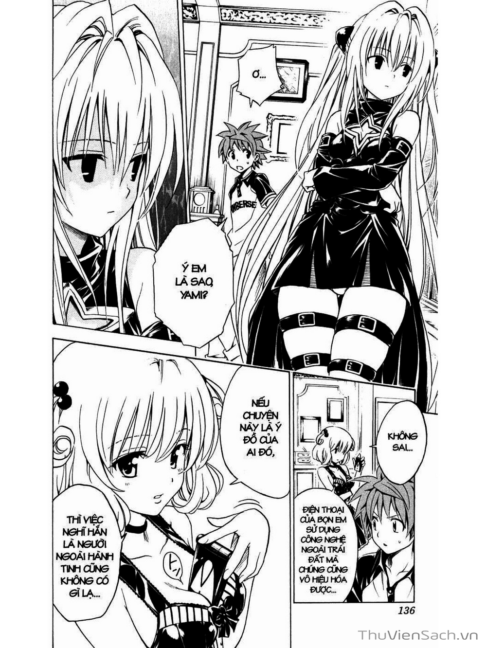 Truyện Tranh Bóng Tối Hoàng Kim - To Love Ru Darkness trang 3183