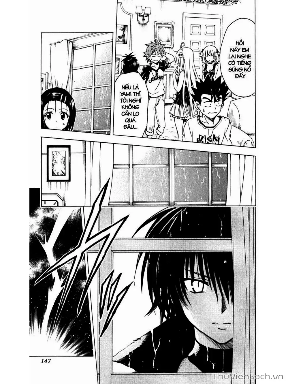 Truyện Tranh Bóng Tối Hoàng Kim - To Love Ru Darkness trang 8