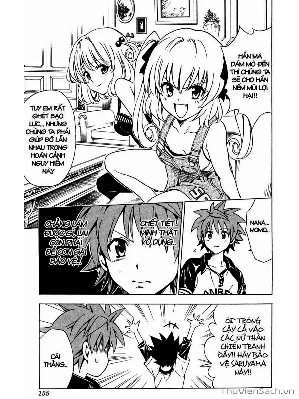 Truyện Tranh Bóng Tối Hoàng Kim - To Love Ru Darkness trang 8