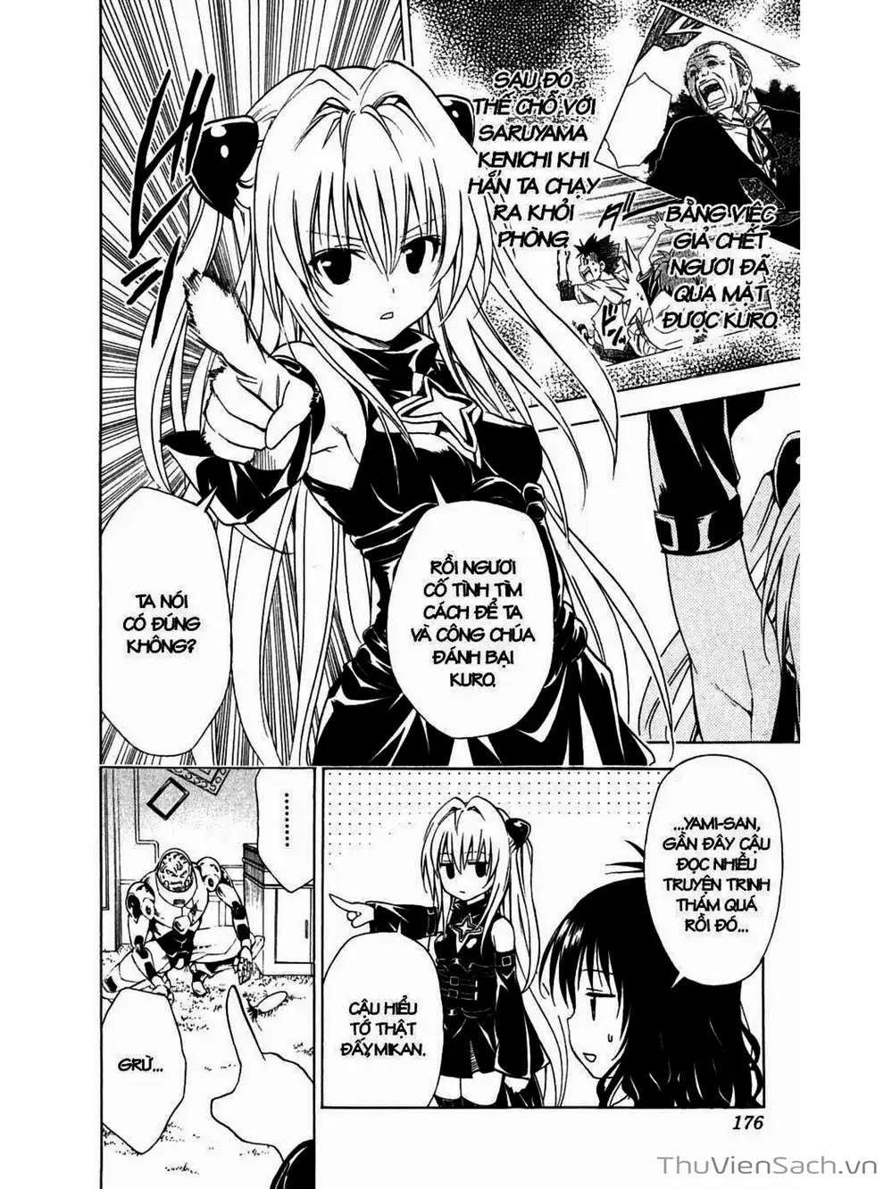 Truyện Tranh Bóng Tối Hoàng Kim - To Love Ru Darkness trang 8