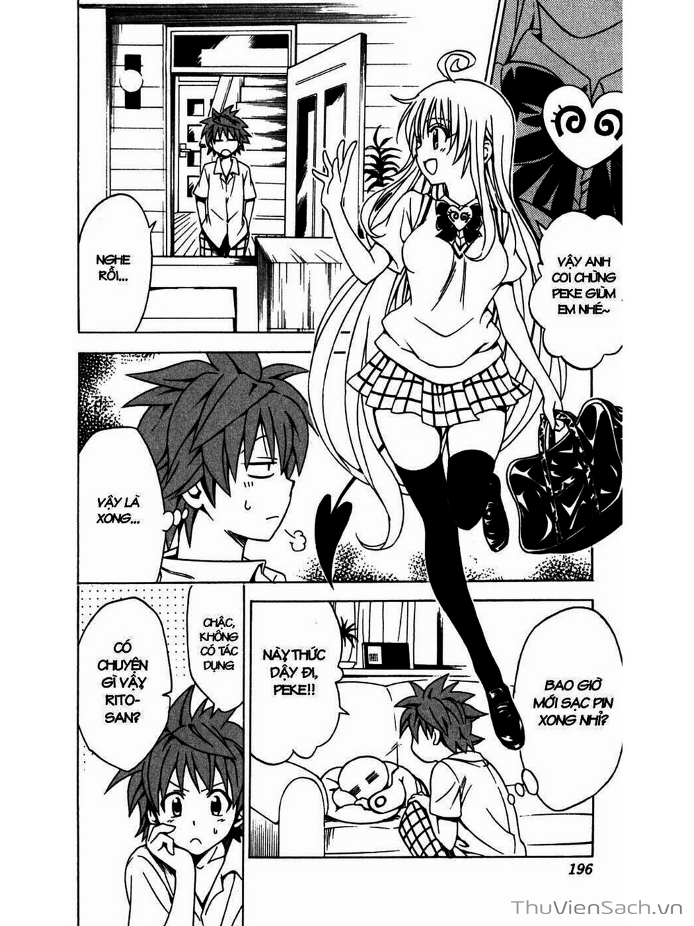 Truyện Tranh Bóng Tối Hoàng Kim - To Love Ru Darkness trang 8