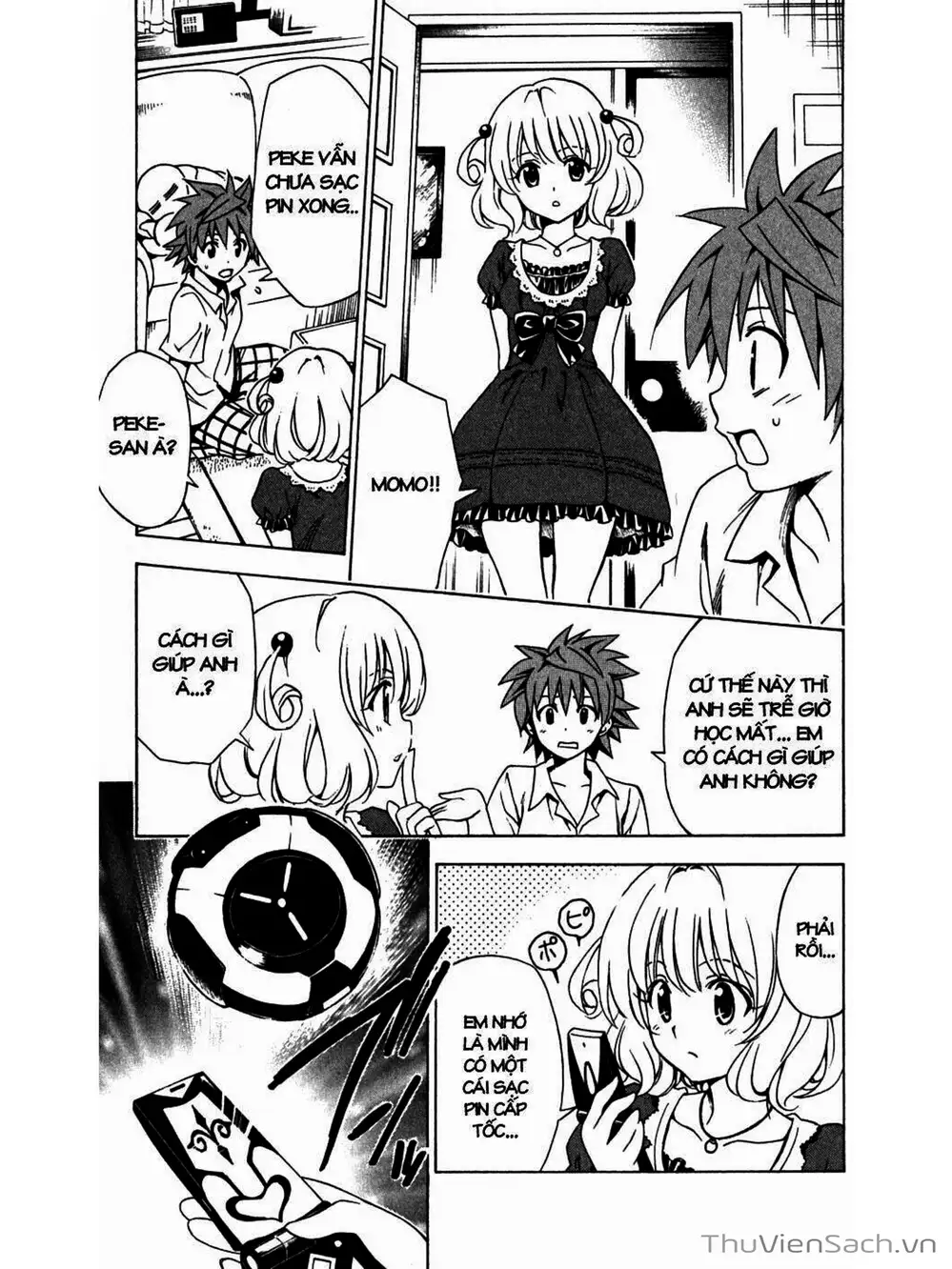 Truyện Tranh Bóng Tối Hoàng Kim - To Love Ru Darkness trang 8