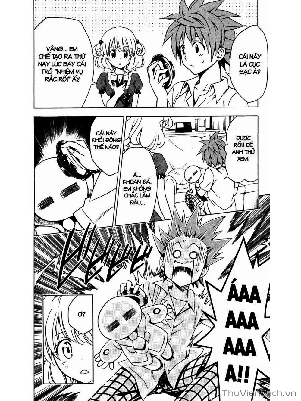 Truyện Tranh Bóng Tối Hoàng Kim - To Love Ru Darkness trang 8