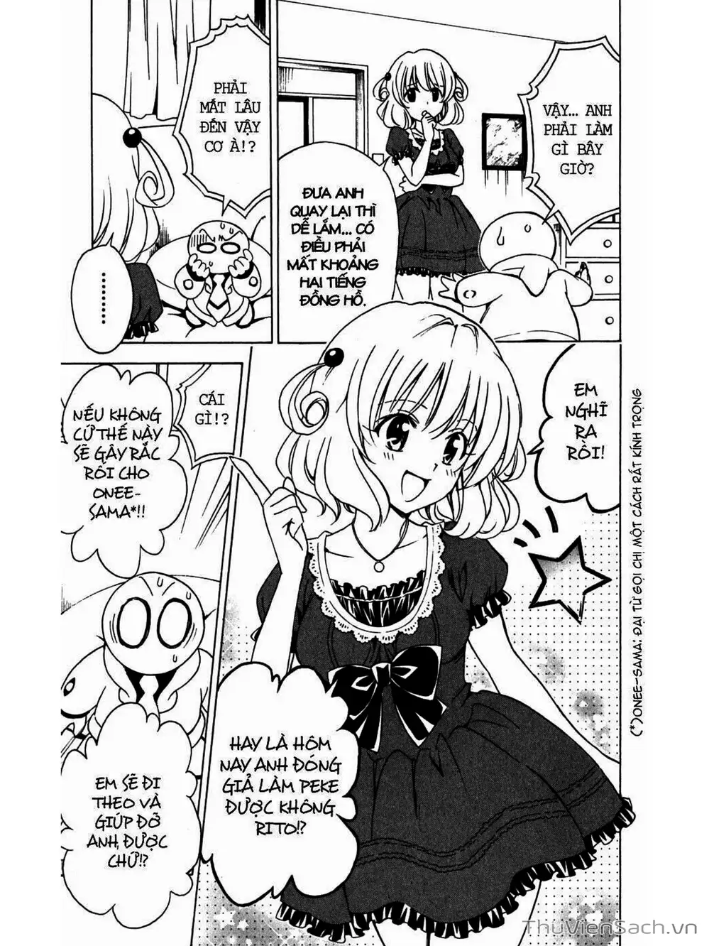 Truyện Tranh Bóng Tối Hoàng Kim - To Love Ru Darkness trang 8