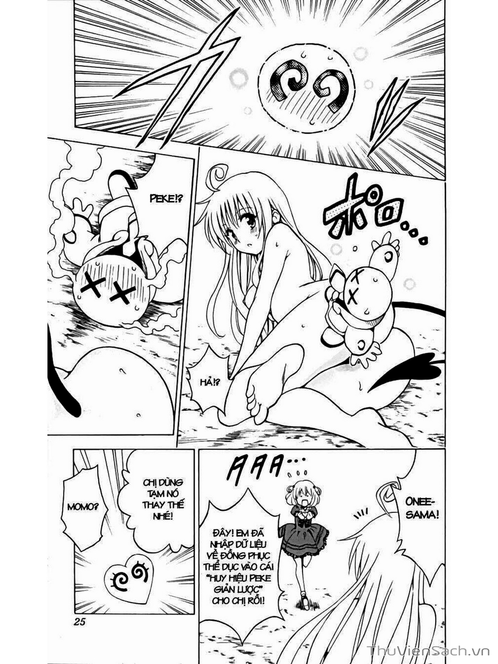 Truyện Tranh Bóng Tối Hoàng Kim - To Love Ru Darkness trang 8