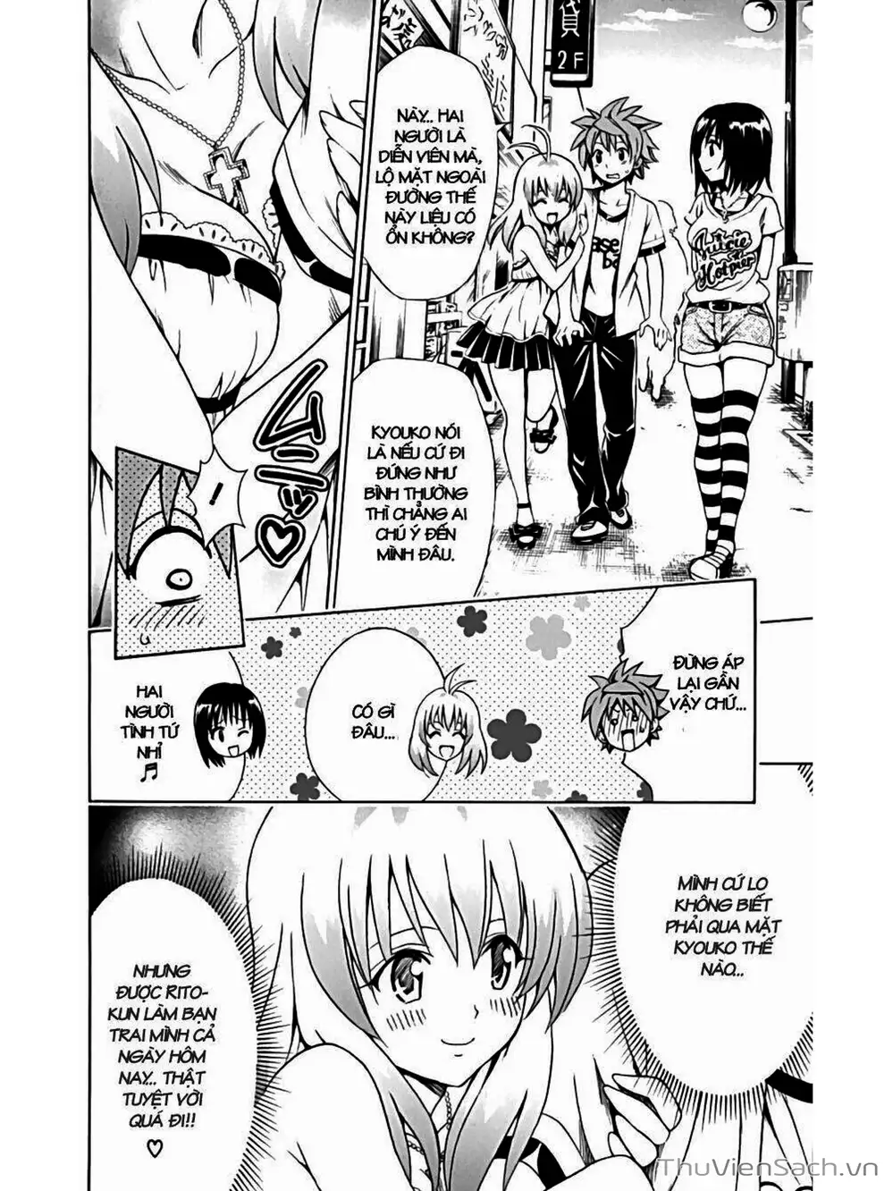 Truyện Tranh Bóng Tối Hoàng Kim - To Love Ru Darkness trang 8