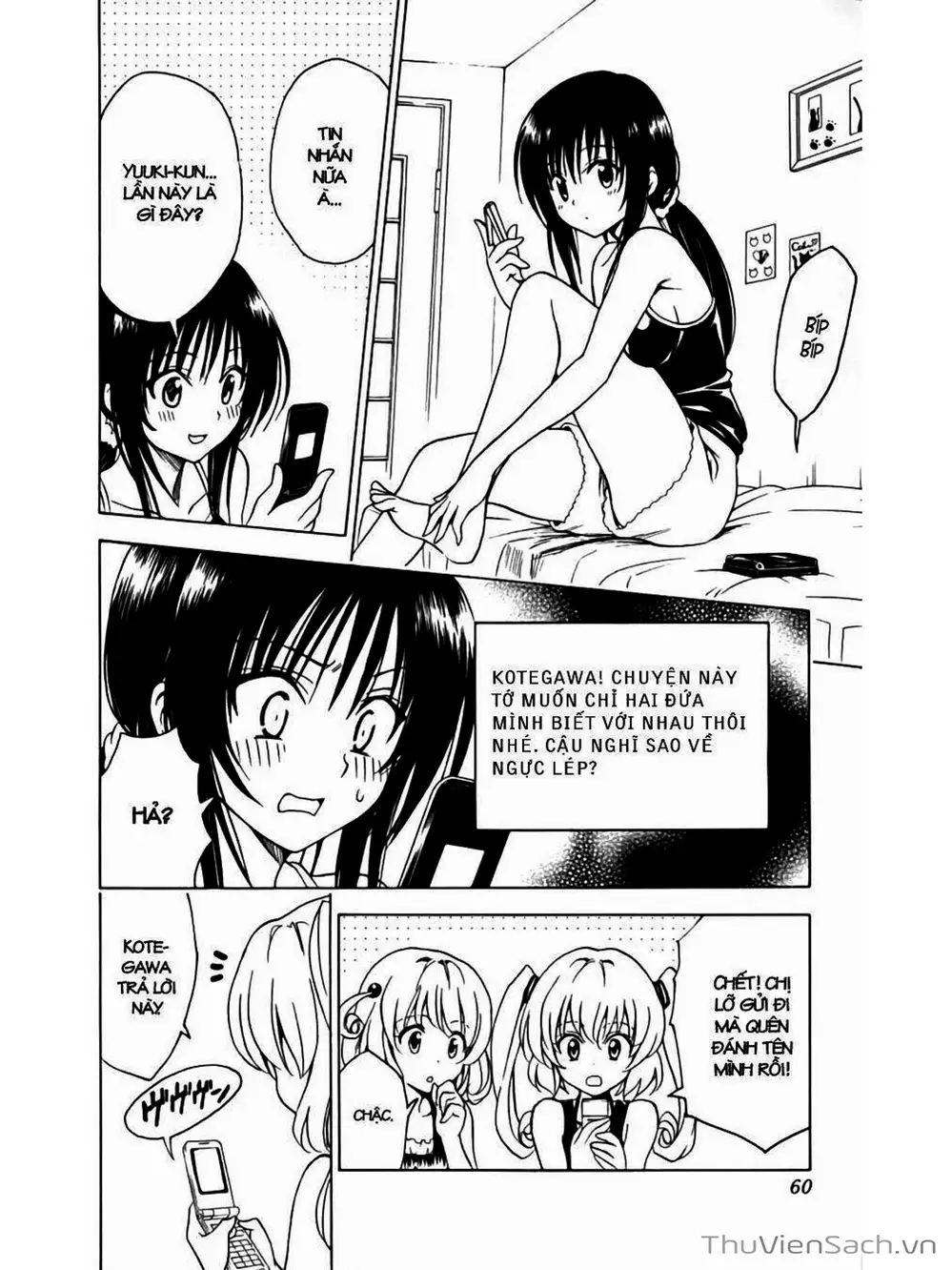Truyện Tranh Bóng Tối Hoàng Kim - To Love Ru Darkness trang 8
