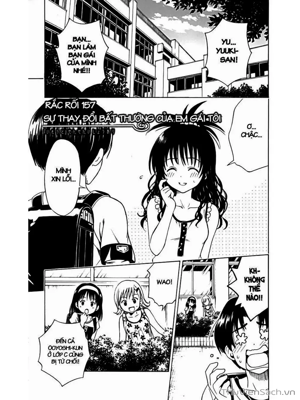 Truyện Tranh Bóng Tối Hoàng Kim - To Love Ru Darkness trang 8