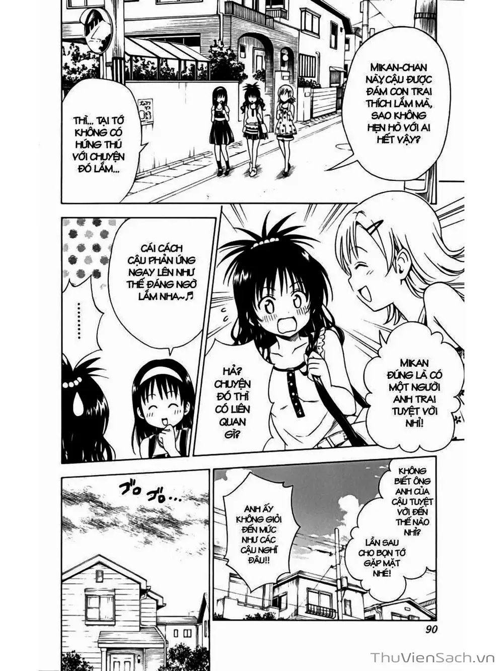 Truyện Tranh Bóng Tối Hoàng Kim - To Love Ru Darkness trang 8