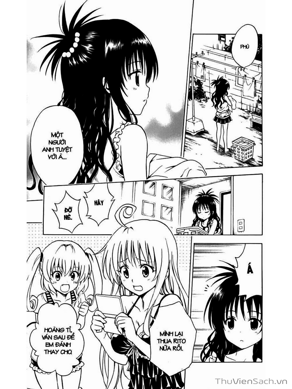 Truyện Tranh Bóng Tối Hoàng Kim - To Love Ru Darkness trang 3349