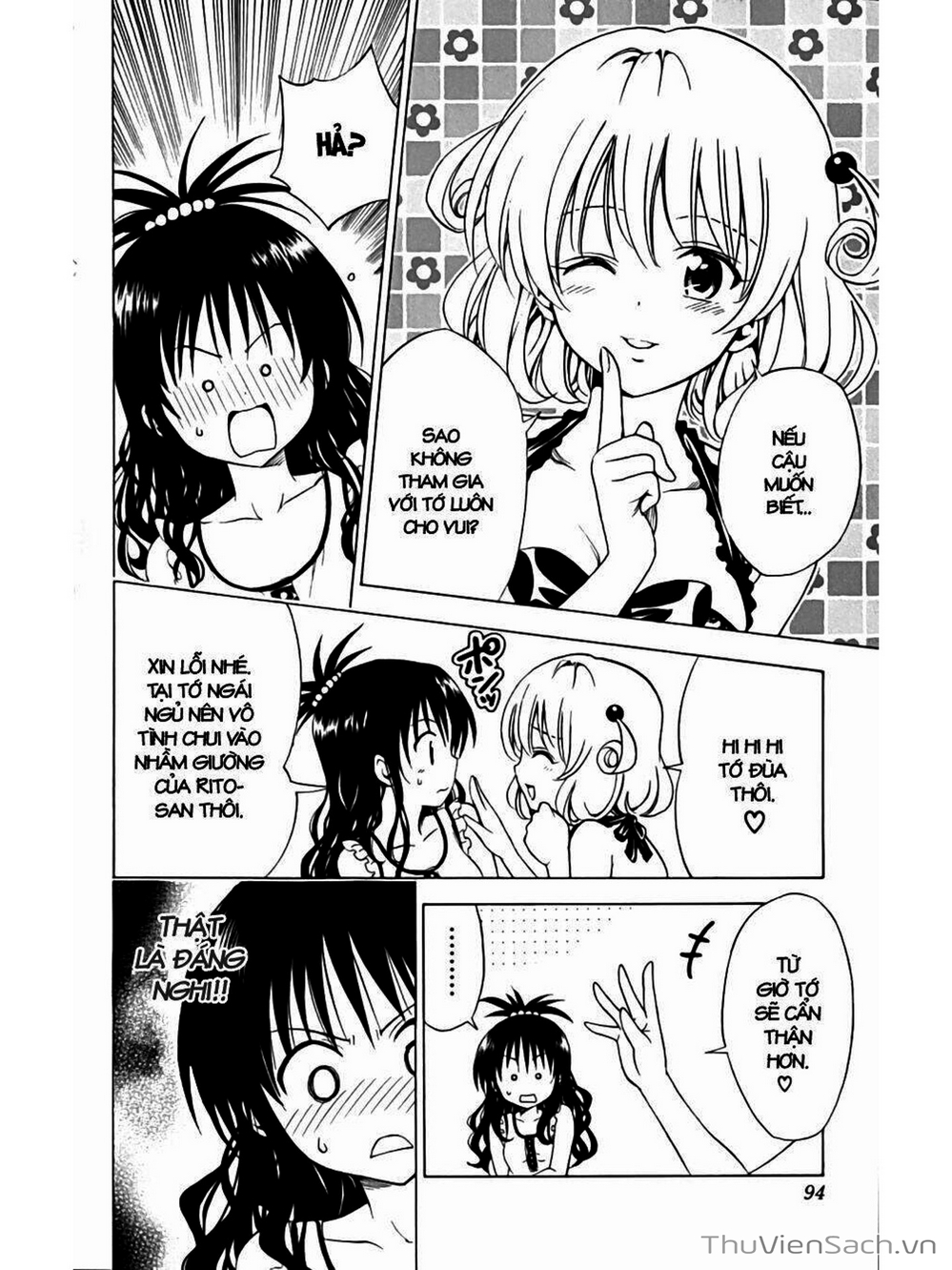 Truyện Tranh Bóng Tối Hoàng Kim - To Love Ru Darkness trang 3352