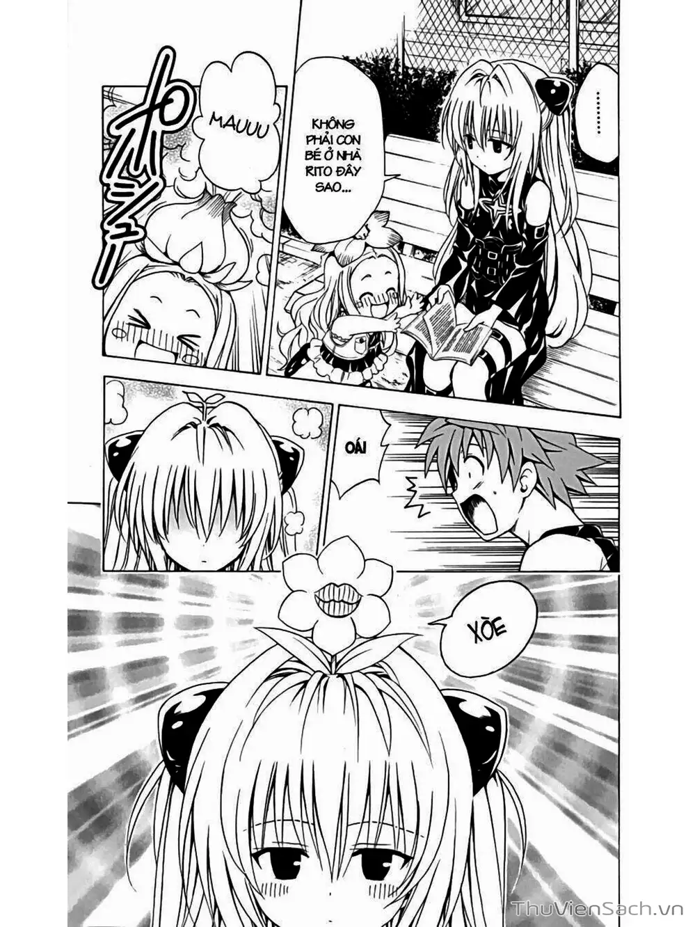 Truyện Tranh Bóng Tối Hoàng Kim - To Love Ru Darkness trang 8