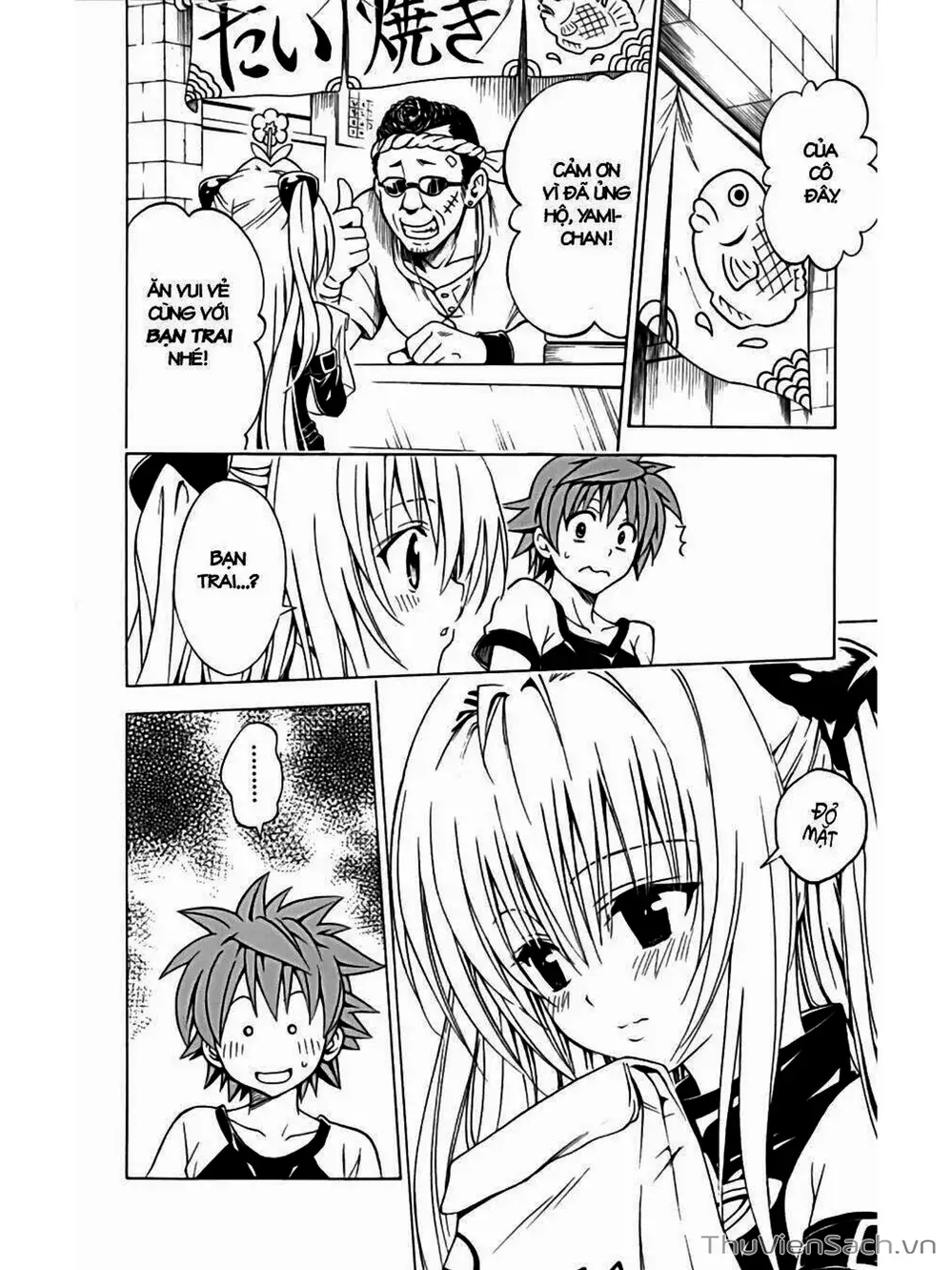 Truyện Tranh Bóng Tối Hoàng Kim - To Love Ru Darkness trang 8