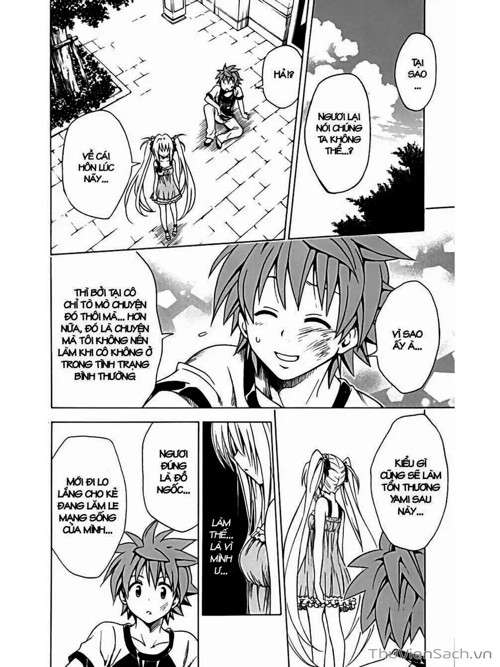 Truyện Tranh Bóng Tối Hoàng Kim - To Love Ru Darkness trang 8