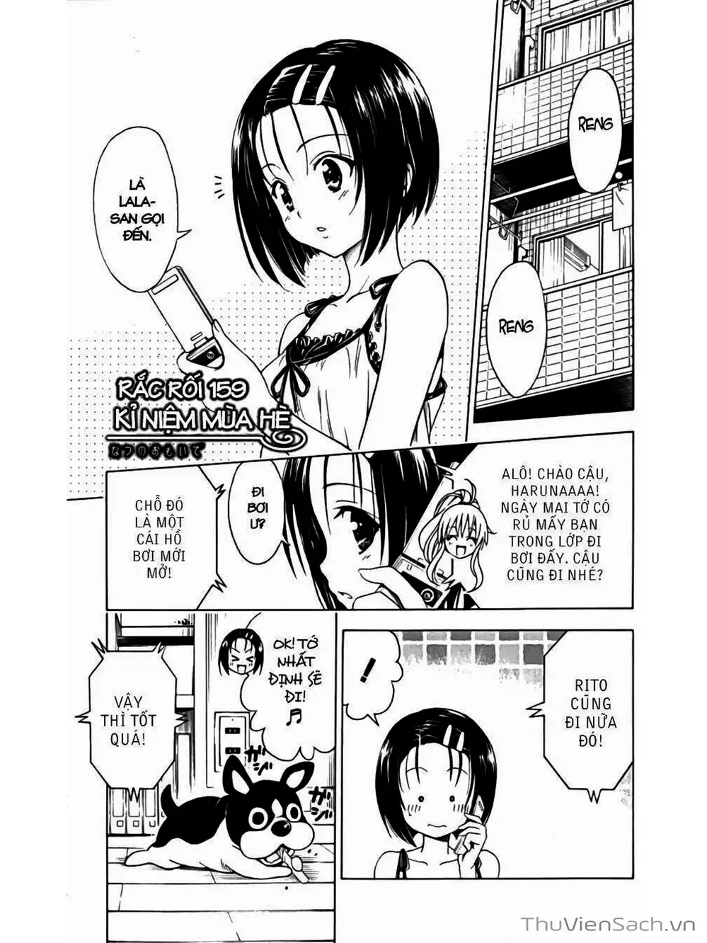 Truyện Tranh Bóng Tối Hoàng Kim - To Love Ru Darkness trang 8