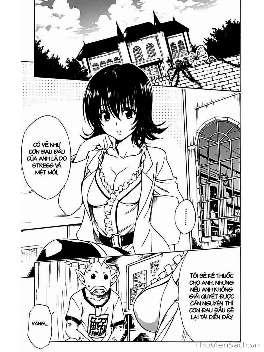 Truyện Tranh Bóng Tối Hoàng Kim - To Love Ru Darkness trang 8