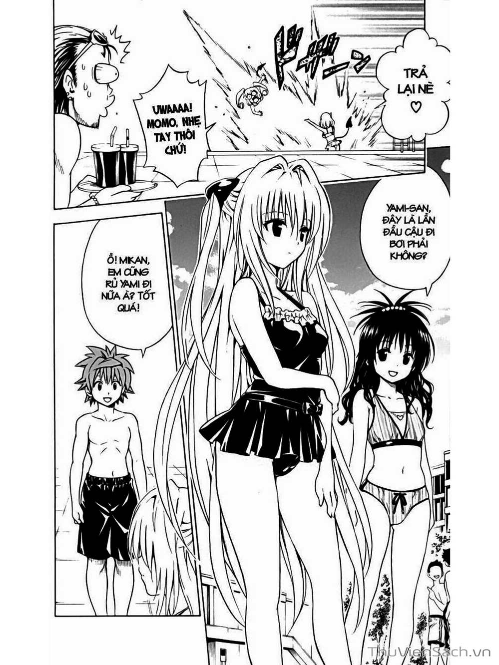 Truyện Tranh Bóng Tối Hoàng Kim - To Love Ru Darkness trang 8