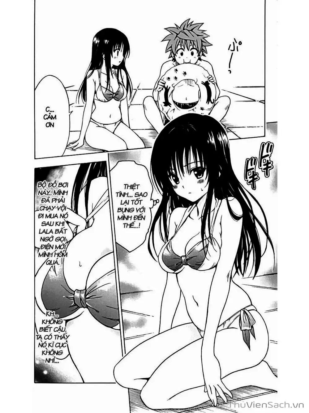 Truyện Tranh Bóng Tối Hoàng Kim - To Love Ru Darkness trang 8
