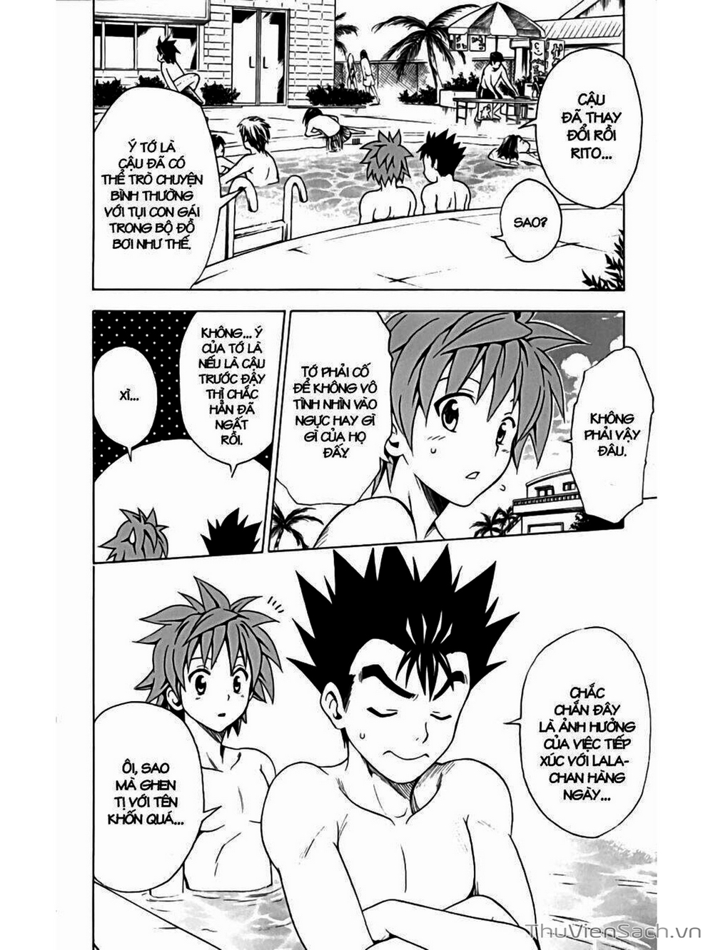 Truyện Tranh Bóng Tối Hoàng Kim - To Love Ru Darkness trang 8