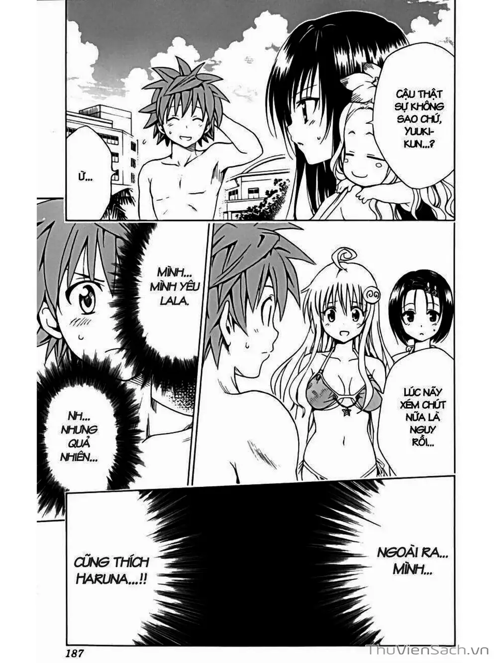 Truyện Tranh Bóng Tối Hoàng Kim - To Love Ru Darkness trang 8