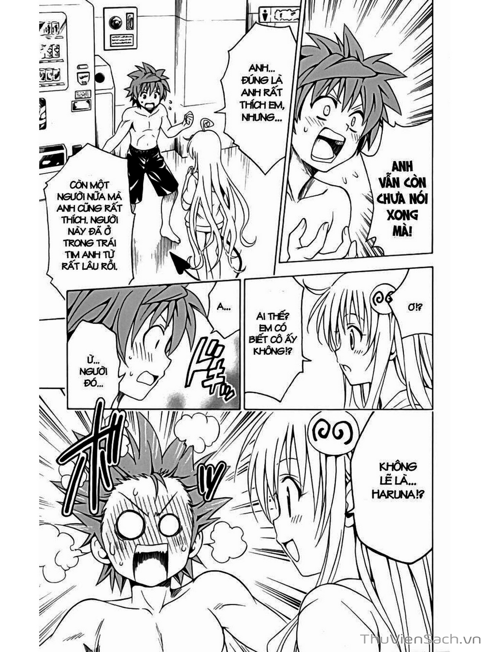 Truyện Tranh Bóng Tối Hoàng Kim - To Love Ru Darkness trang 8